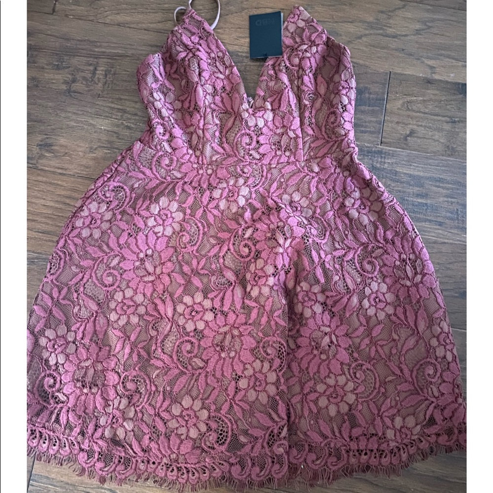 Pink/purple dress (Brand: NBD) Jonas dress